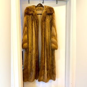Vintage Beaver Fur Coat